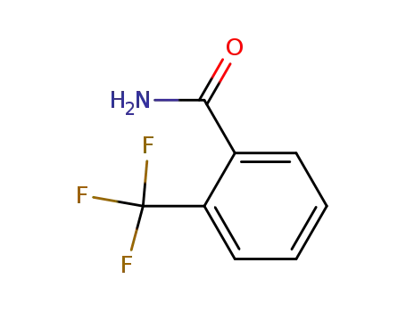 Molecular Structure of 360-64-5 (2-(Trifluoromethyl)benzamide)