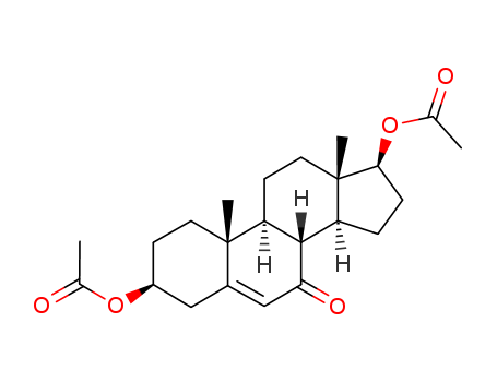 (3-acetyloxy-10,13-dimethyl-7-oxo-1,2,3,4,8,9,11,12,14,15,16,17-dodecahydrocyclopenta[a]phenanthren-17-yl) acetate cas  13209-60-4