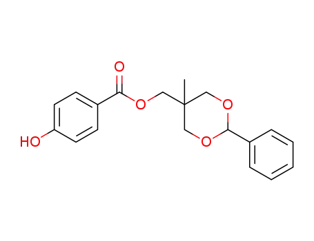 (5-methyl-2-phenyl-1,3-dioxan-5-yl)methyl 4-hydroxybenzoate