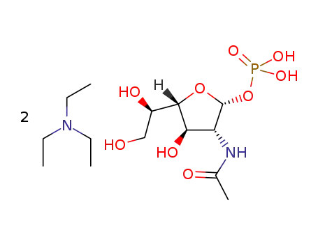 2-acetamido-2-deoxy-α-D-galactofuranosyl phosphate triethylammonium salt