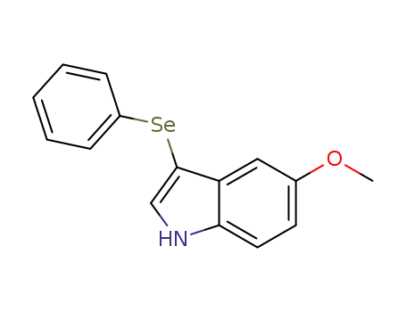 5-methoxy-3-(phenylselanyl)-1H-indole