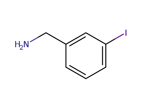 Molecular Structure of 696-40-2 (3-Iodobenzylamine)