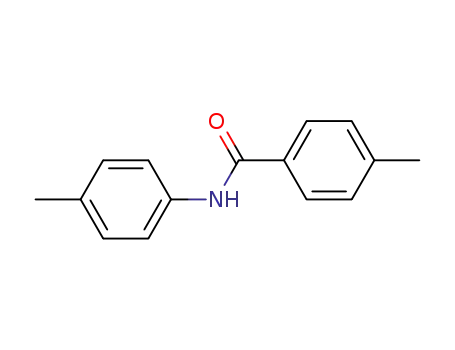 Molecular Structure of 6876-66-0 (4-Methyl-N-(4-Methylphenyl)benzaMide, 97%)