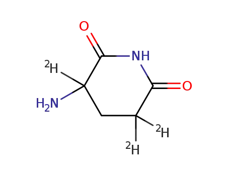 3-amino(piperidine-3,5,5-d3)-2,6-dione