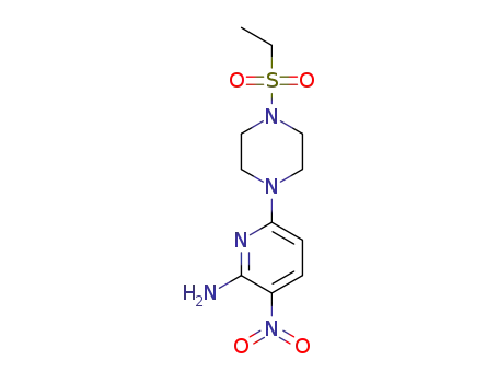 6-(4-(ethylsulfonyl)piperazin-1-yl)-3-nitropyridin-2-amine