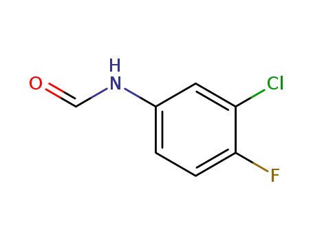 N-(3-chloro-4-fluorophenyl)formamide