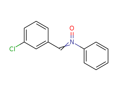 Benzenamine,N-[(3-chlorophenyl)methylene]-, N-oxide cas  32019-33-3