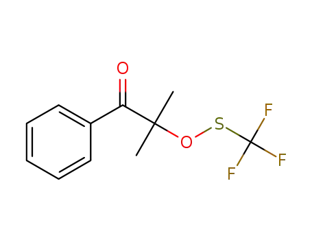 (2-methyl-1-phenyl-2-(((trifluoromethyl)Thio)oxy)propan-1-one)