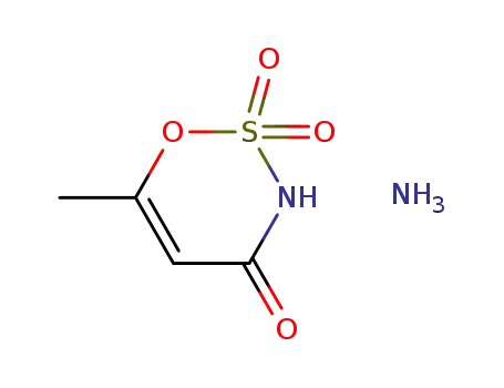 ammonium 6-methyl-1,2,3-oxathiazin-4(3H)-one-2,2-dioxide