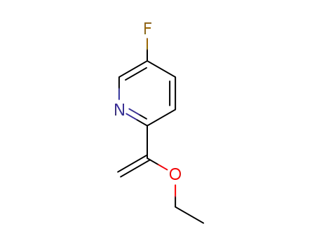 2-(1-ethoxyvinyl)-5-fluoropyridine