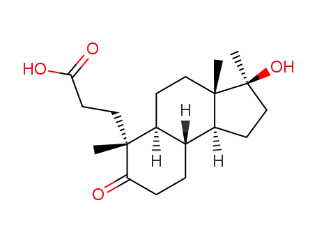 17β-hydroxy-17α-methyl-3,5-seco-4-nor-5-oxo-androstan-3-oic acid