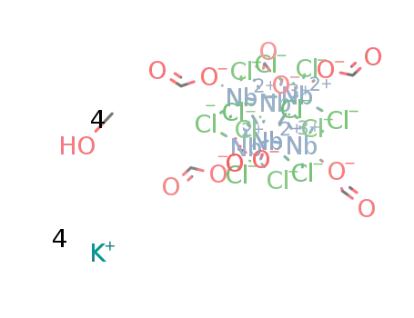 [K(methanol)]4[Nb6Cl12(formate)6]