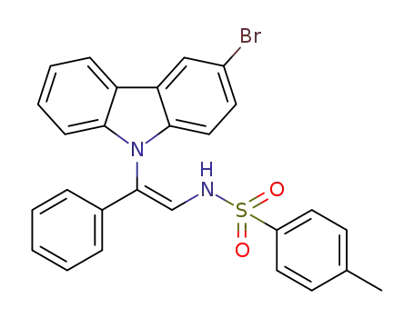 (Z)-N-(2-(3-bromo-9H-carbazol-9-yl)-2-phenylvinyl)-4-methylbenzenesulfonamide