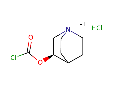(R)-quinuclidin-3-yl carbonochloridate hydrochloride