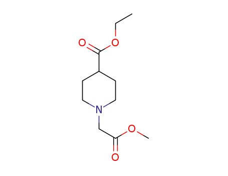 ethyl 1-(2-methoxy-2-oxoethyl) piperidine-4-carboxylate