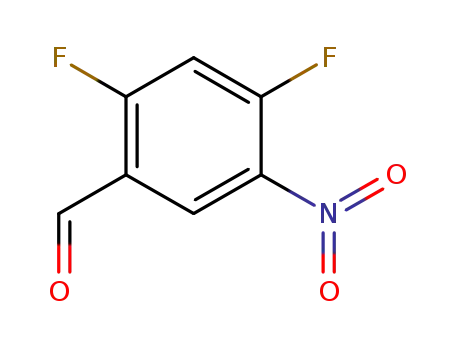 2,4-difluoro-5-nitrobenzaldehyde