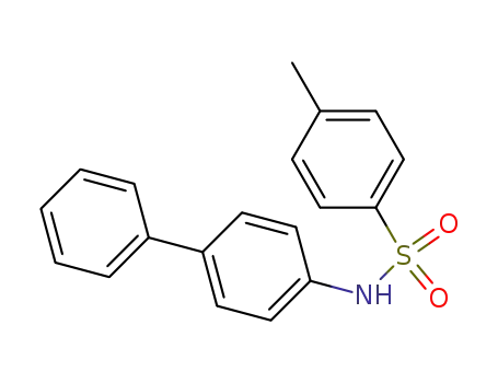 Molecular Structure of 65690-69-9 (N-[1,1'-biphenyl]-4-yl-4-methylbenzenesulfonamide)