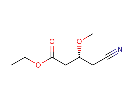 (R) 4-cyano-3-methoxyl butyric acid ethyl ester