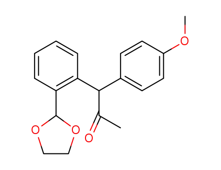 1-(2-(1,3-dioxolan-2-yl)phenyl)-1-(4-methoxyphenyl)propan-2-one