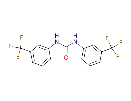 Molecular Structure of 403-96-3 (1,3-bis[3-(trifluoromethyl)phenyl]urea)