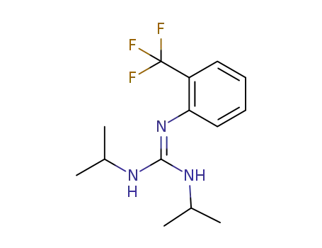 2-(trifluoromethylphenyl)-1,3-diisopropylguanidine