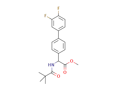 methyl 2-(3',4'-difluoro-[1,1'-biphenyl]-4-yl)-2-pivalamidoacetate