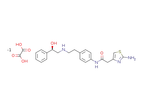 (R)-2-(2-aminothiazol-4-yl)-4’-[2-[(2-hydroxy-2-phenylethyl)amino]ethyl]acetanilide oxalate