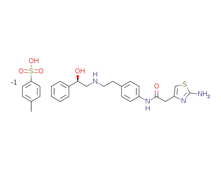 (R)-2-(2-aminothiazol-4-yl)-4’-[2-[(2-hydroxy-2-phenylethyl)amino]ethyl]acetanilide p-toluenesulfonate