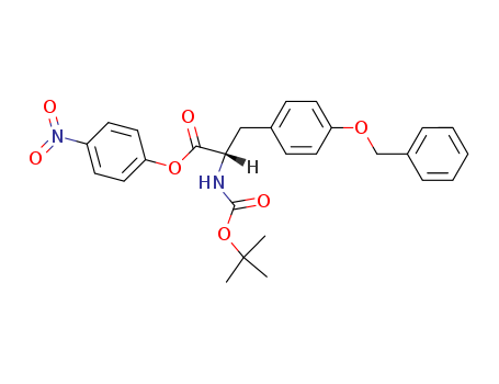L-Tyrosine,N-[(1,1-dimethylethoxy)carbonyl]-O-(phenylmethyl)-, 4-nitrophenyl ester