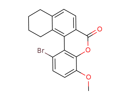 1-bromo-4-methoxy-9,10,11,12-tetrahydro-6H-naphtho[2,1-c]chromen-6-one