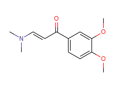 Molecular Structure of 127172-22-9 (1-(3,4-Dimethoxyphenyl)-3-(dimethylamino)prop-2-en-1-one)