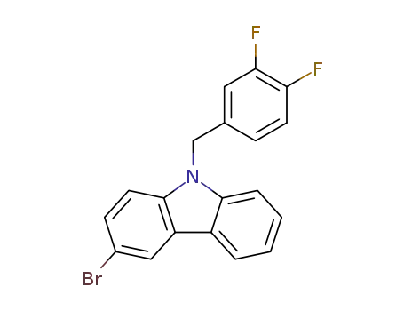 3-bromo-9-(3,4-difluorobenzyl)carbazole
