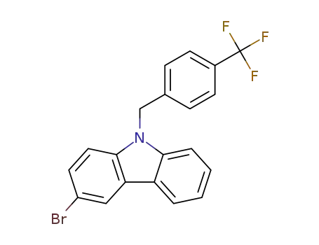 3-bromo-9-(4(trifluoromethyl)benzyl)carbazole