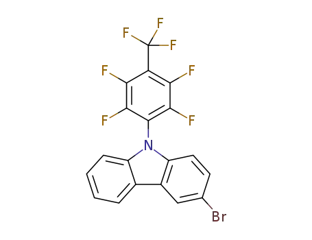 3-bromo-9-(2,3,5,6-tetrafluoro-4-(trifluoromethyl)phenyl)-9H-carbazole