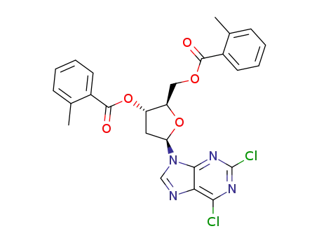 2,6-dichloro-9-(2-deoxy-3,5-di-p-toluoyl-O-β-D-ribofuranosyl)purine