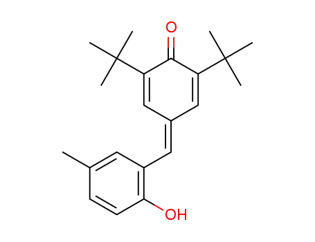 2,6-di-tert-butyl-4-(2-hydroxy-5-methylbenzylidene)-2,5-cyclohexadiene-1-one