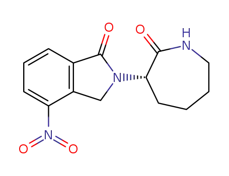 4-nitro-2-[(3S)-2-oxoazepan-3-yl]isoindoline-1-one