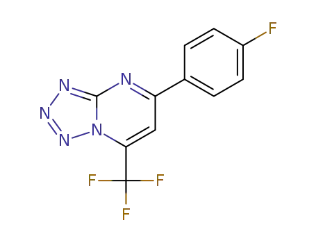 5-(4-fluorophenyl)-7-trifluoromethyltetrazolo[1,5-a]pyrimidine