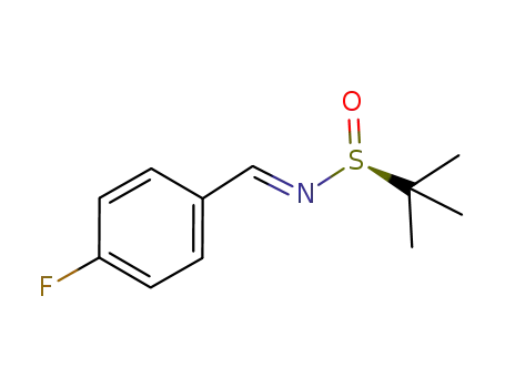 (S,E)-N-(4-fluorobenzylidene)-2-methylpropane-2-sulfinamide