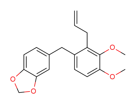 5-(2-allyl-3,4-dimethoxybenzyl)benzo[d][1,3]dioxole