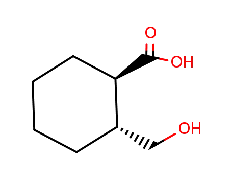 Molecular Structure of 65376-04-7 ((-)-(1R,2R)-trans-2-(hydroxyMethyl)cyclohexanoic acid)