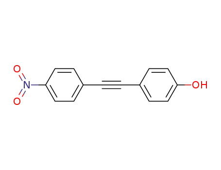 4-((4-nitrophenyl)ethynyl)phenol