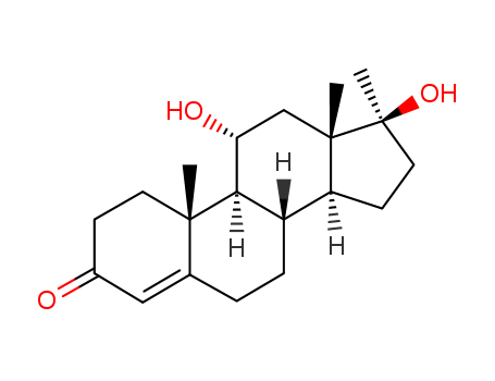 Androst-4-en-3-one,11,17-dihydroxy-17-methyl-, (11a,17b)-