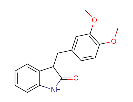 3-(3,4-dimethoxybenzyl)indolin-2-one