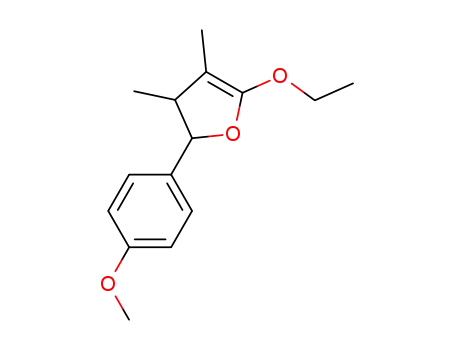 5-ethoxy-2-(4-methoxyphenyl)-3,4-dimethyl-2,3-dihydrofuran