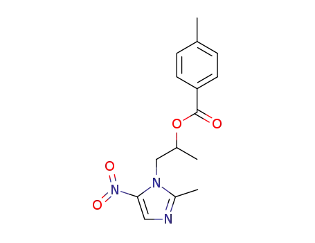 1-(2-methyl-5-nitro-1H-imidazol-1-yl)propan-2-yl 4-methylbenzoate