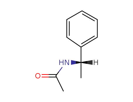 Molecular Structure of 19144-86-6 ((S)-(-)-N-ACETYL-1-METHYLBENZYLAMINE)