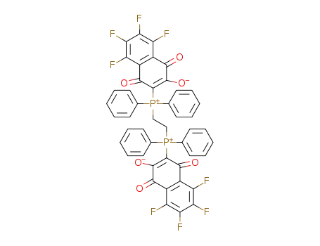 3,3'-(ethane-1,2-diylbis(diphenylphosphonionediyl))bis(5,6,7,8-tetrafluoro-1,4-dioxo-1,4-dihydronaphthalen-2-olate)