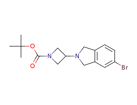tert-butyl-3-(5-bromoisoindolin-2-yl)azetidine-1-carboxylate