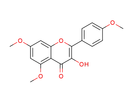 Molecular Structure of 1098-92-6 (4',5,7-Trimethoxyflavonol)
